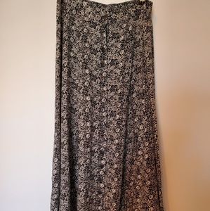 Vintage Express button down skirt